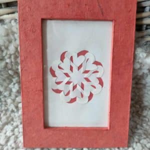 Rosette Flower Frame