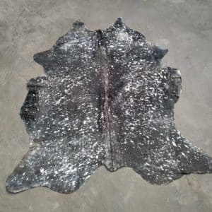 Taurillon Black Silver Glitter