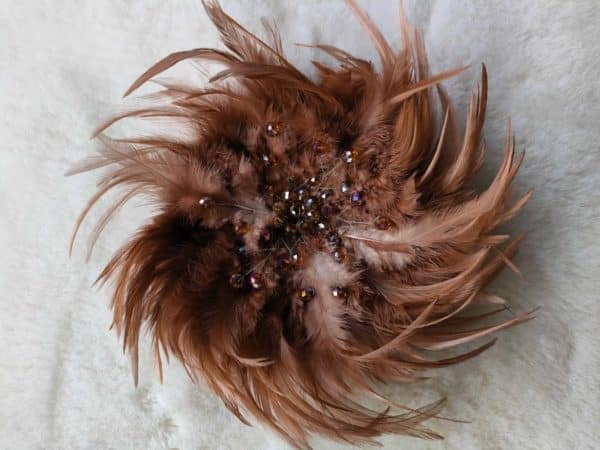 Brownie brooch