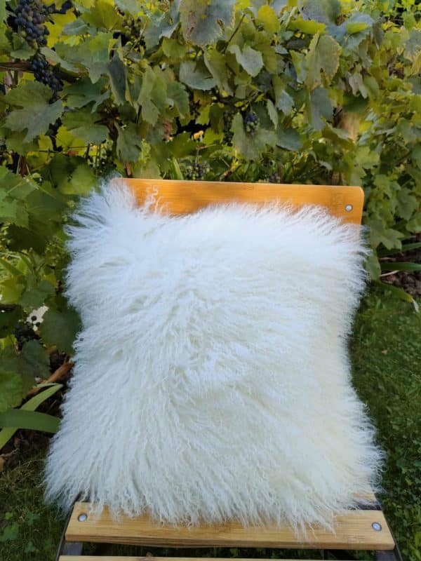Coussin Tibet Little White
