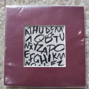 Alphabet Epsilon card