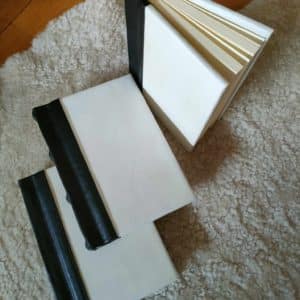 Livre Reliure Prestige Little Cuir Noir