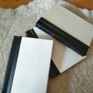 Livre Reliure Prestige Cuir Noir