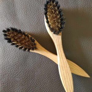 Brosse entretien Cuir et Nubuck