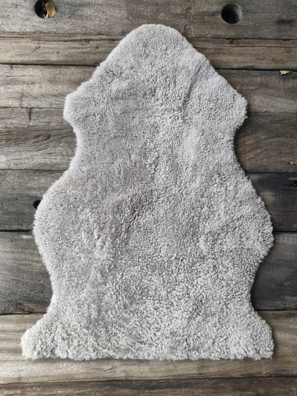Mouton Rasé Bouclé Taupe